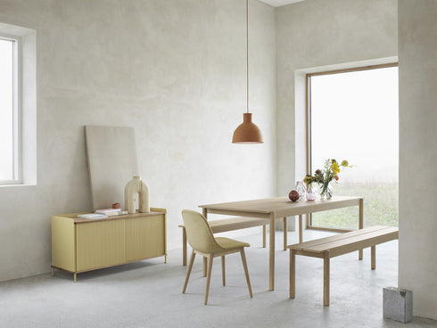 Linear Wood Bench 170x34cm